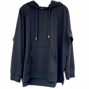 Athletic Works Long Sleeves Pullover Hoodie Black Size 20